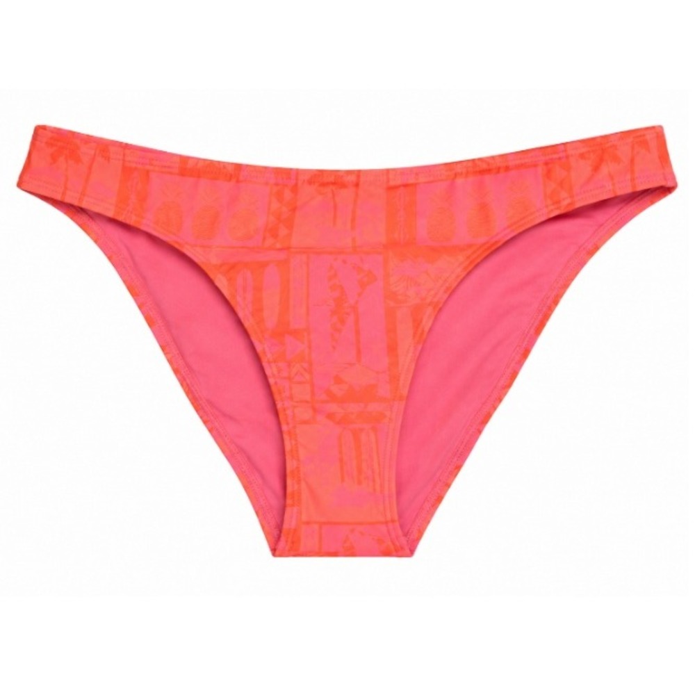 Honolua Surf Co. Women's Hibiscus Coral Pele Lanikai Full Bottoms Size L NWT